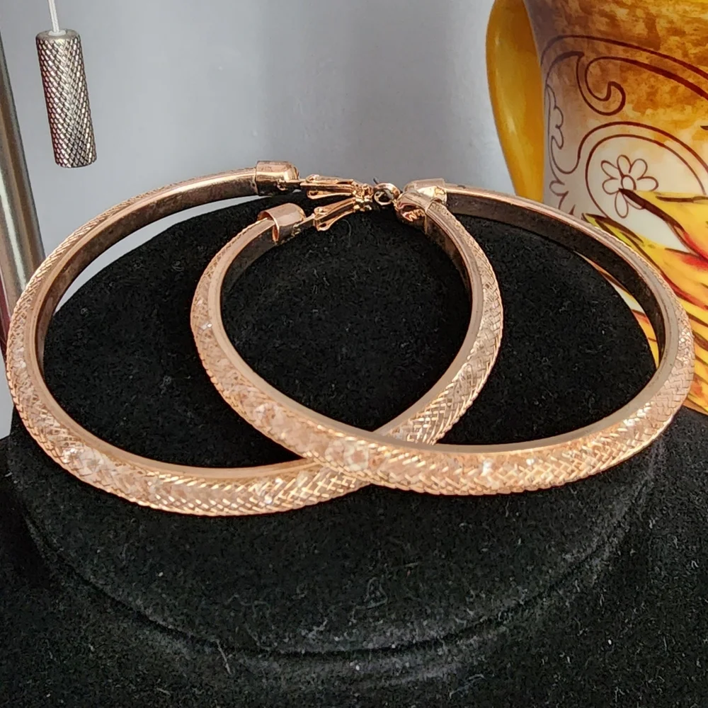 Hoop Earrings Set - Picture 2 of 7